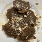 Walnut flour halva