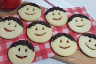 Hairy Smile Cookies